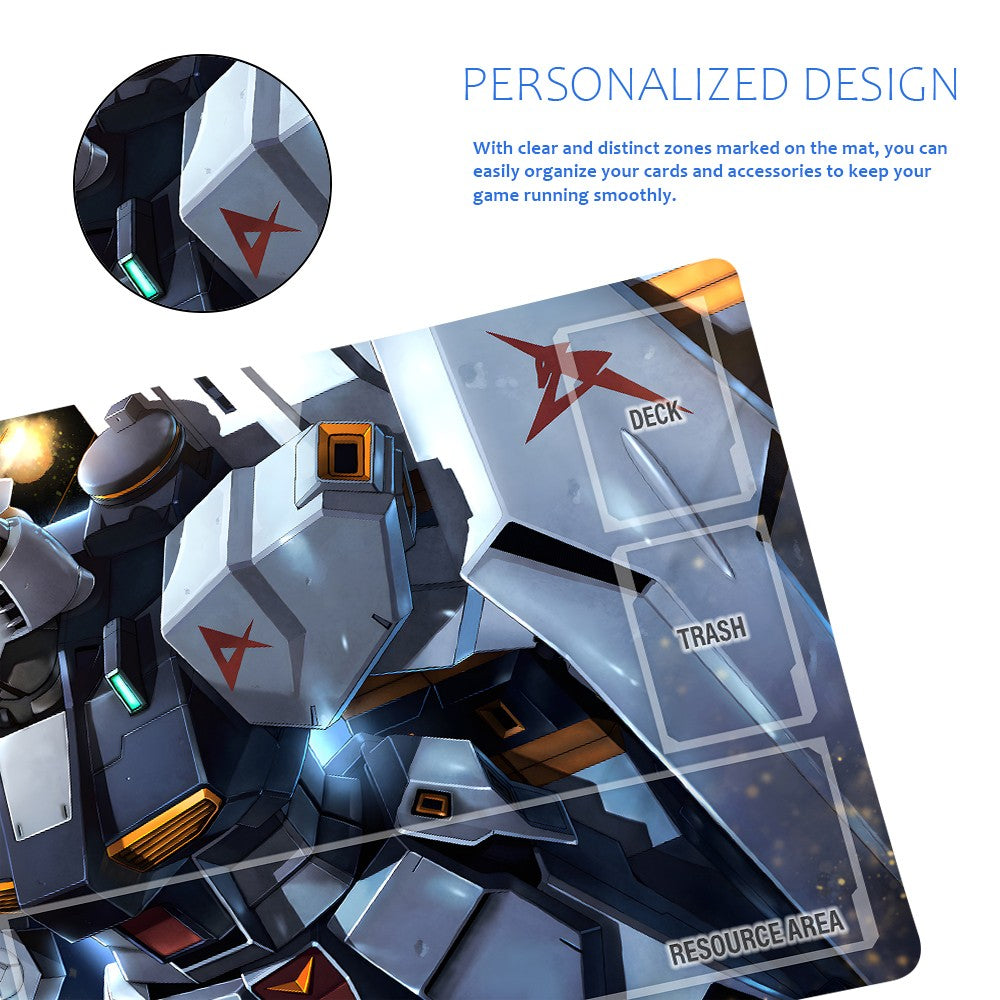 GCG Playmat Suitable for Gundam, includes Storage Bag, 24 x 14 inches (946015)
