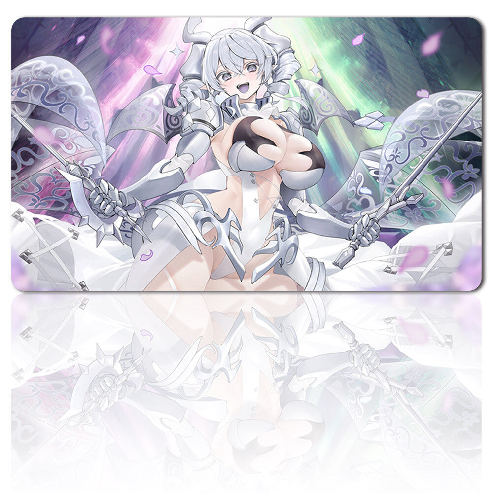 345920 - Board Game YuGiOh Playmat Stitched Edge Games Mousepad Play Mat of TCG
