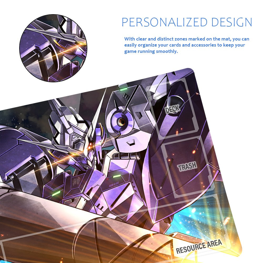 GCG Playmat Suitable for Gundam, includes Storage Bag, 24 x 14 inches (1139596)