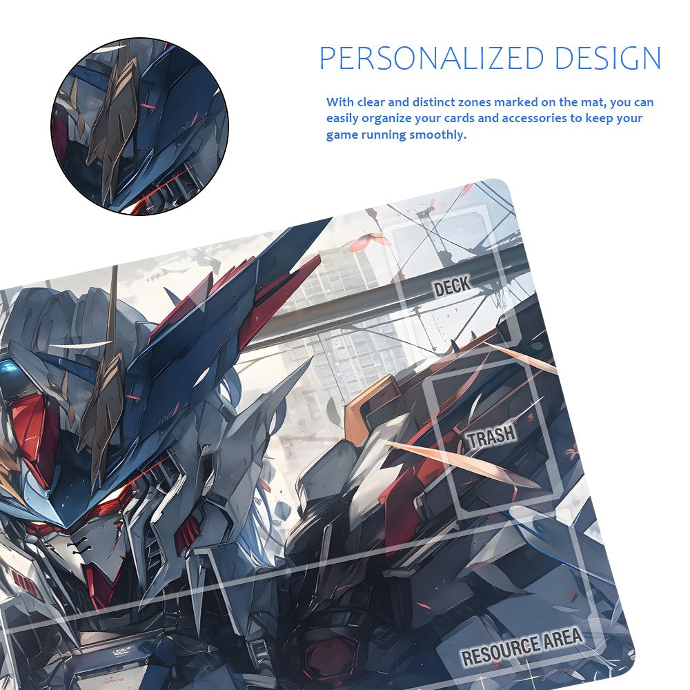 GCG Playmat Suitable for Gundam,includes Storage Bag,24 x 14 inches (GD5101415)