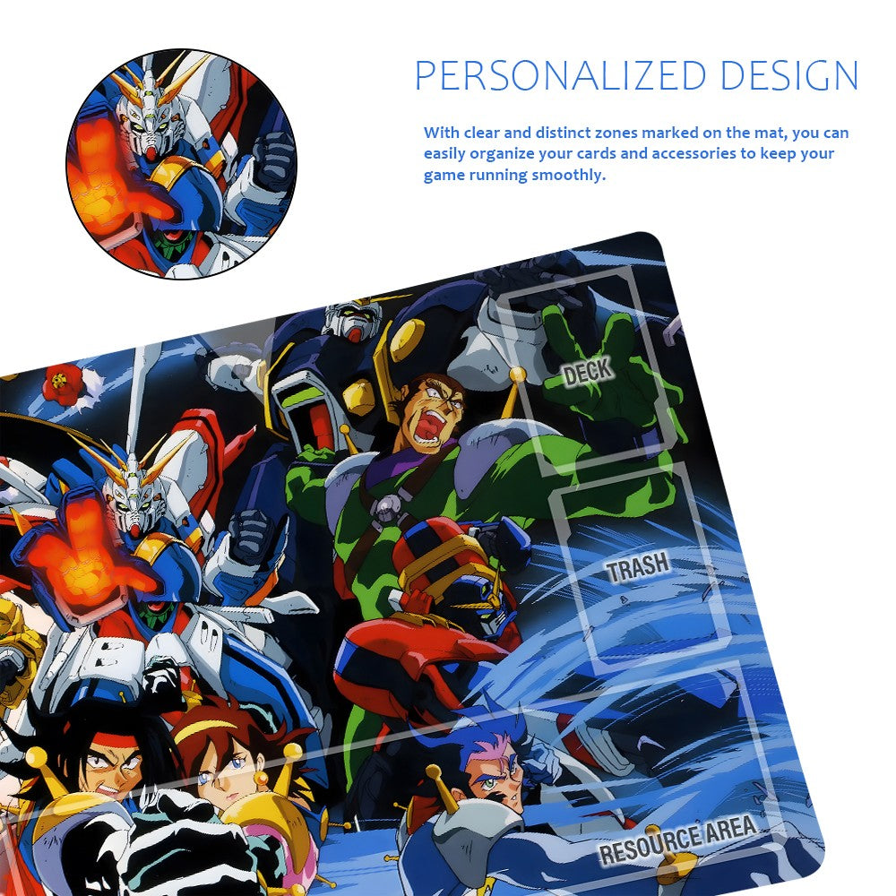 GCG Playmat Suitable for Gundam, includes Storage Bag, 24 x 14 inches (73300)