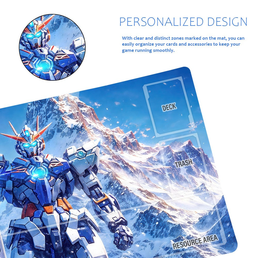 GCG Playmat Suitable for Gundam, includes Storage Bag, 24 x 14 inches (1395513)
