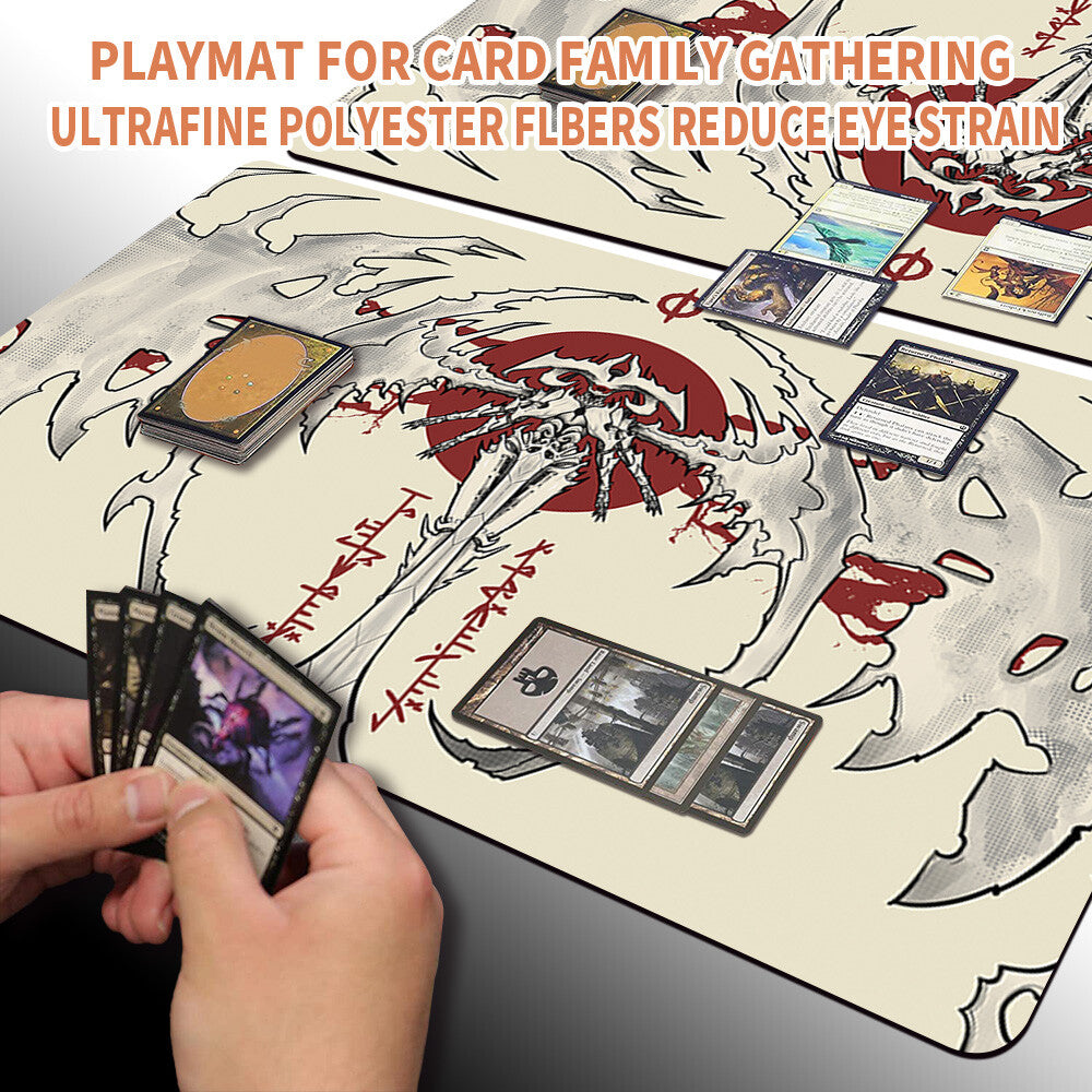 Phyrexian Atraxa - Magic The Gathering MTG Playmat TCG CCG MTG Playmat Stitched Edge