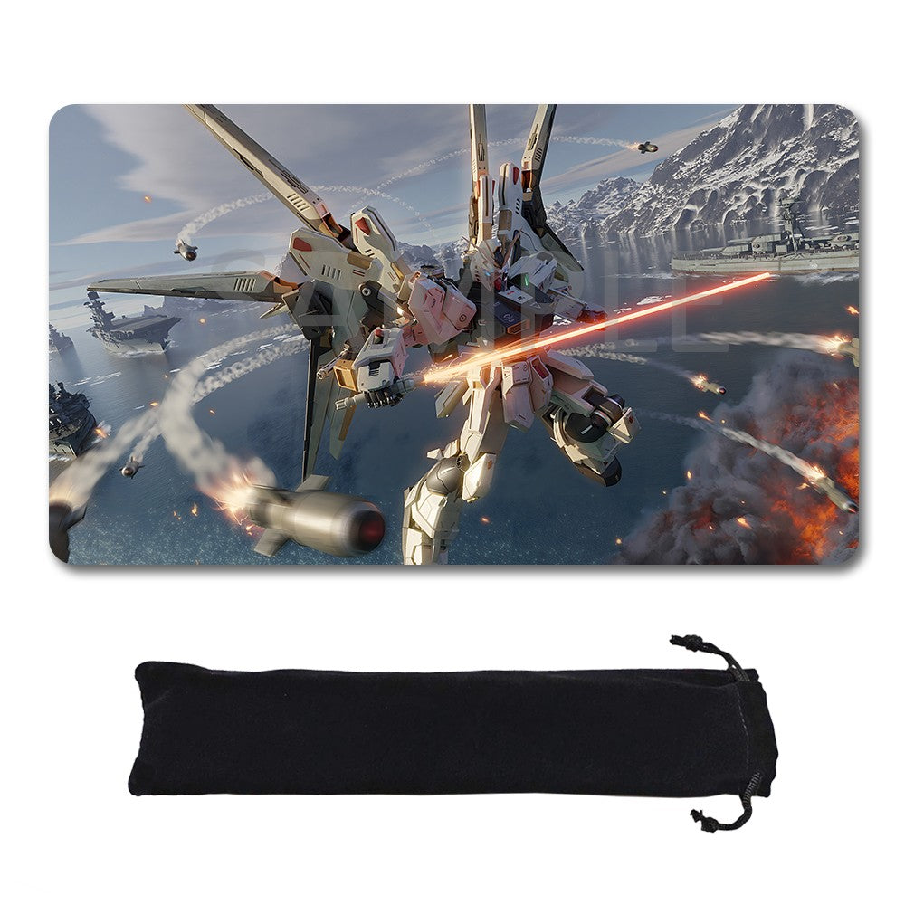 GCG Playmat Suitable for Gundam, includes Storage Bag, 24 x 14 inches (1287239)