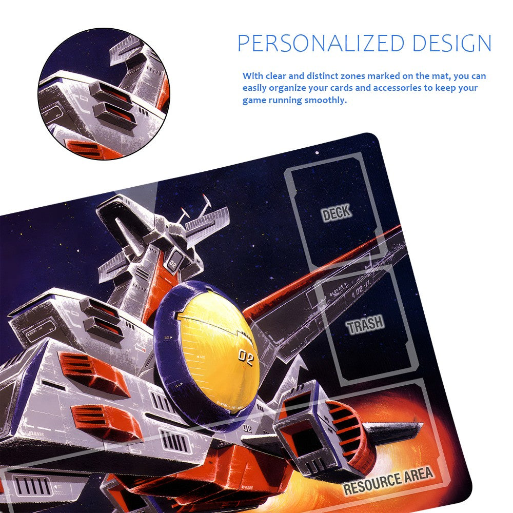 GCG Playmat Suitable for Gundam, includes Storage Bag, 24 x 14 inches (226546)