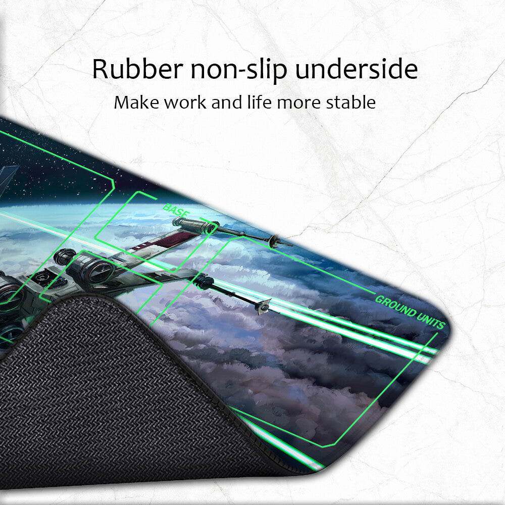 Star Wars Unlimited Playmat Stitched Edge Free Storage Bag Size 24X14IN Protective Mat star17