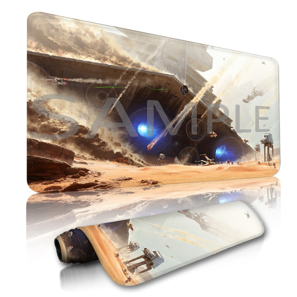 Star Wars Unlimited Playmat Stitched Edge Free Storage Bag Size 24X14IN Protective Mat star1