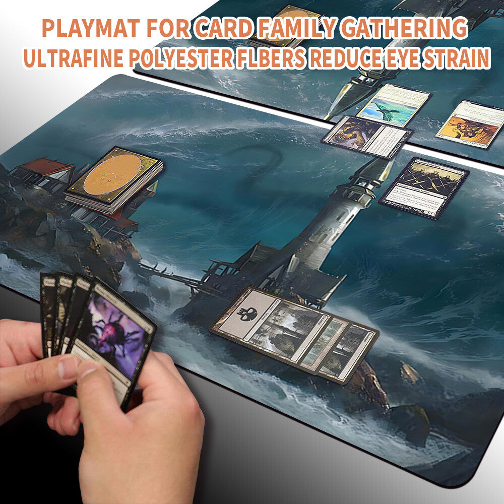 Engulf the Shore - Magic The Gathering MTG Playmat TCG CCG MTG Playmat Stitched Edge