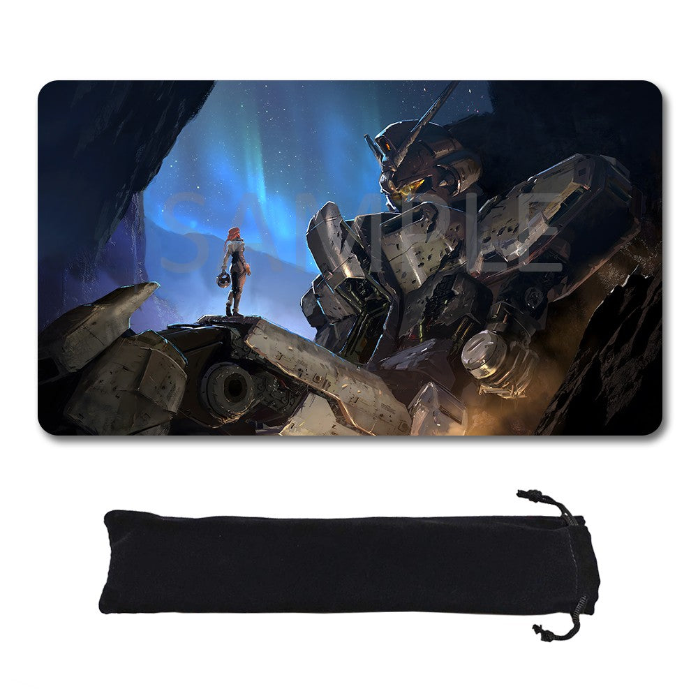GCG Playmat Suitable for Gundam, includes Storage Bag, 24 x 14 inches (1166536)