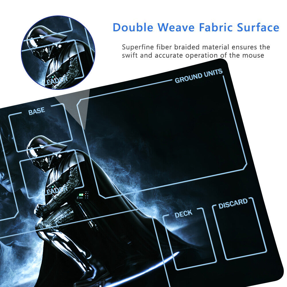Star Wars Unlimited Playmat Stitched Edge Free Storage Bag Size 24X14IN Protective Mat star6