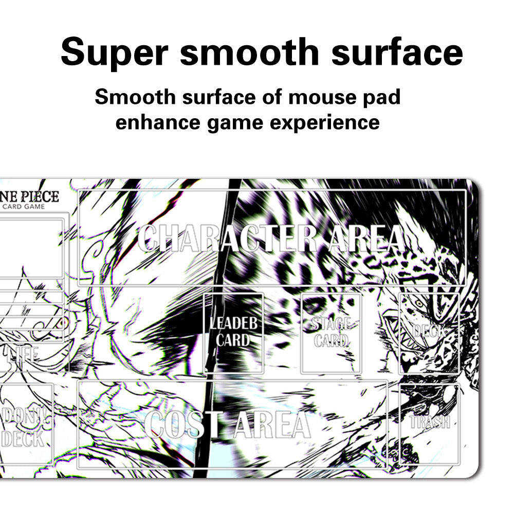 1359822 - Board Game One Piece Playmat Stitched Edge with Zone Games Mousepad Play Mat of TCG