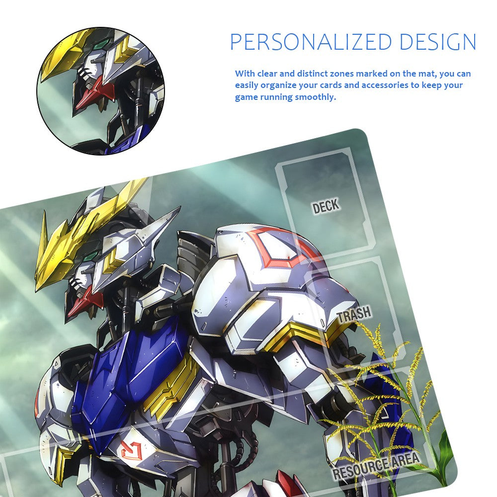 GCG Playmat Suitable for Gundam, includes Storage Bag, 24 x 14 inches (GD510143)