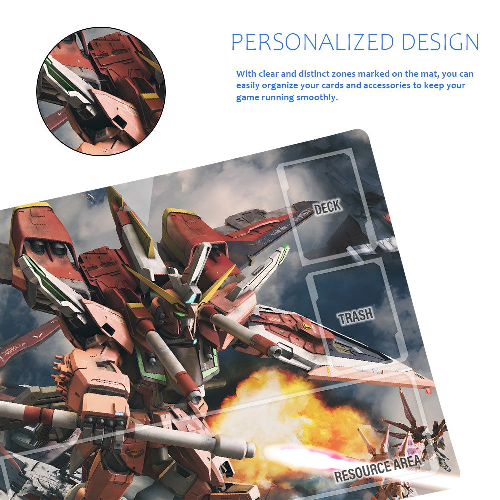 GCG Playmat Suitable for Gundam, includes Storage Bag, 24 x 14 inches (75960)