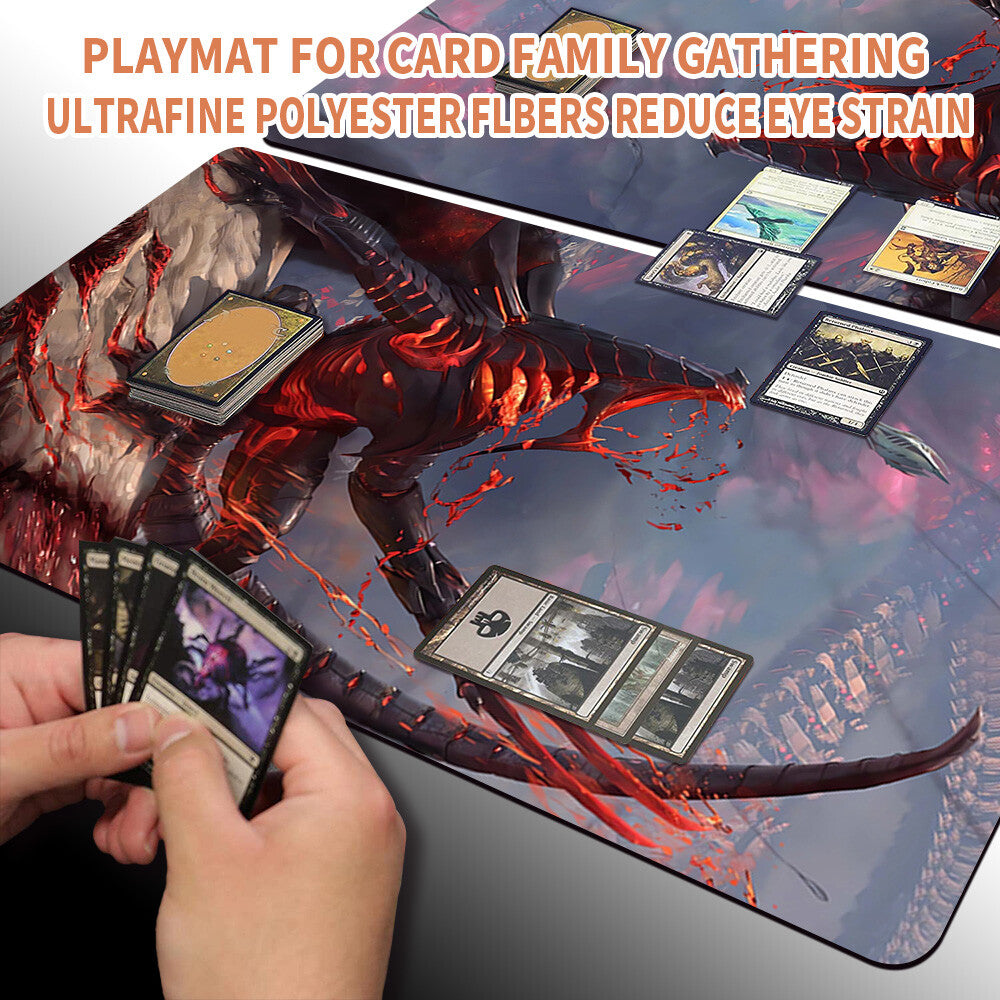 Urabrask - Magic The Gathering MTG Playmat TCG CCG MTG Playmat Stitched Edge