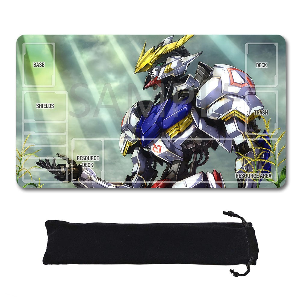 GCG Playmat Suitable for Gundam, includes Storage Bag, 24 x 14 inches (GD510143)