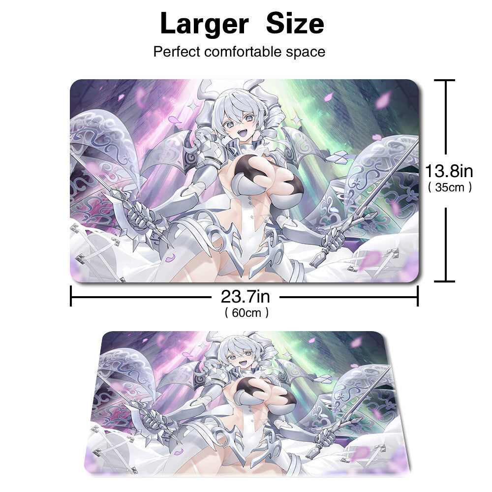 345920 - Board Game YuGiOh Playmat Stitched Edge Games Mousepad Play Mat of TCG