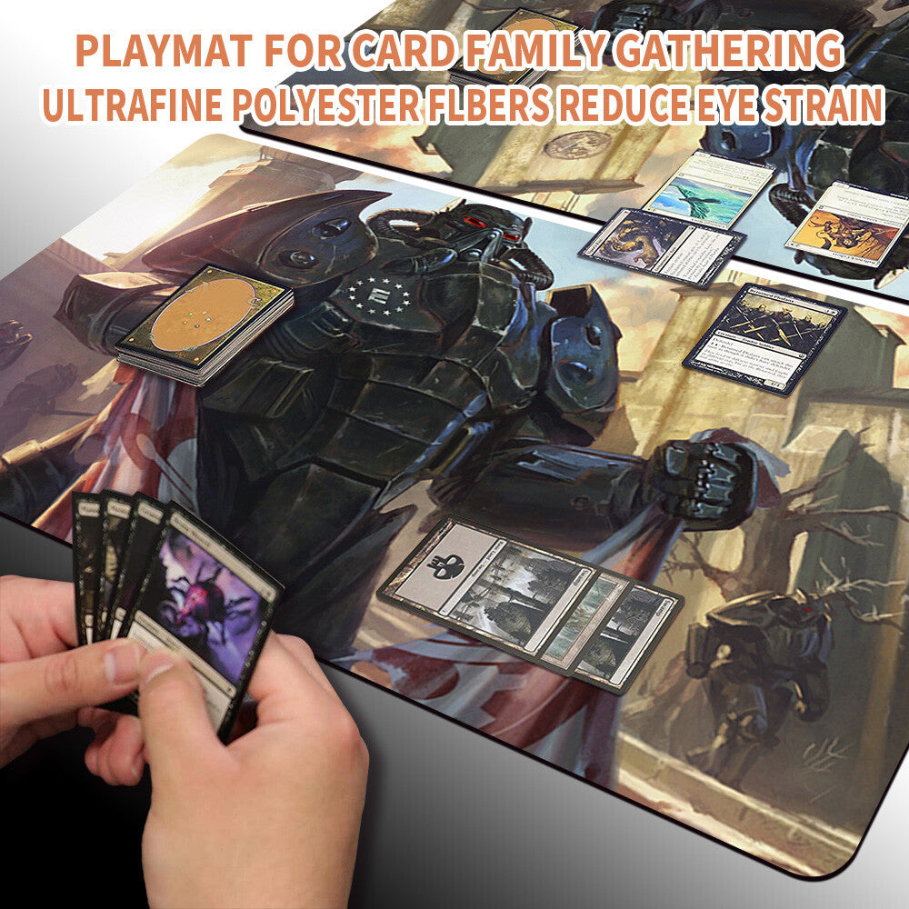 Power Armor - Magic The Gathering MTG Playmat TCG CCG MTG Playmat Stitched Edge
