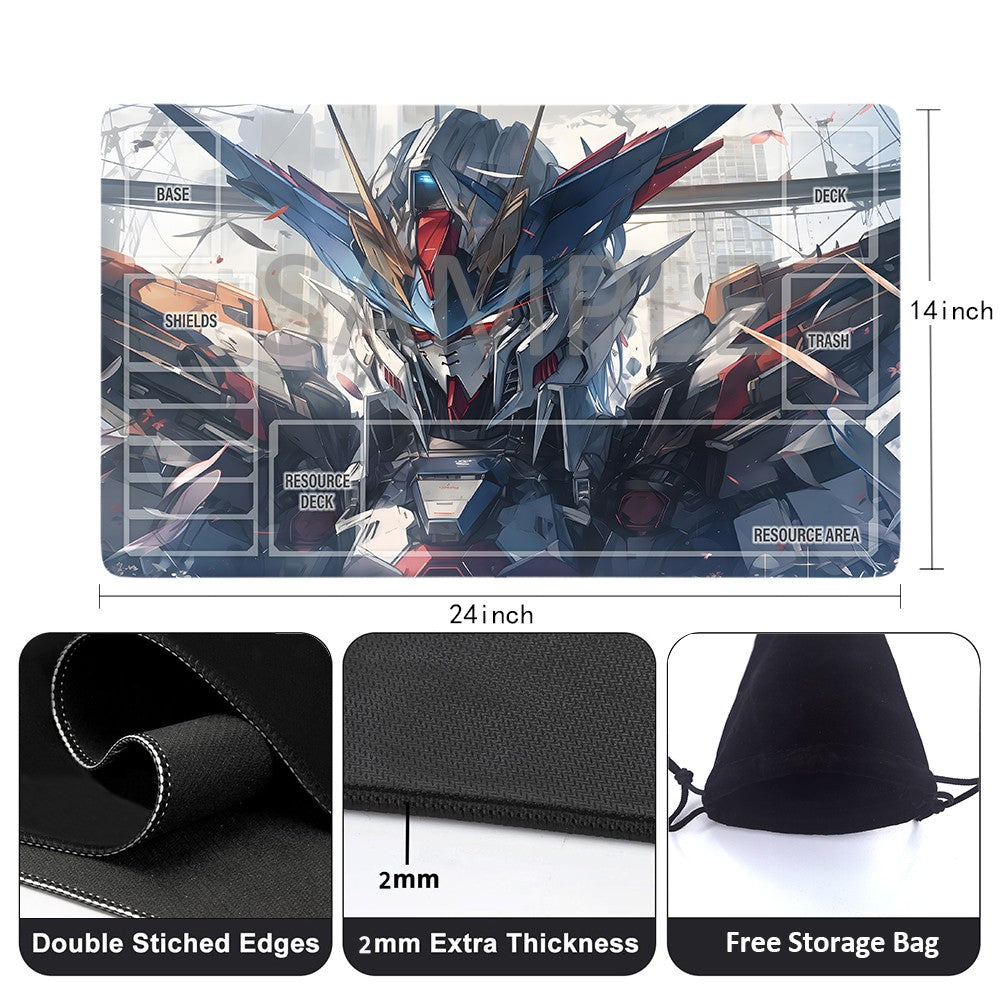 GCG Playmat Suitable for Gundam,includes Storage Bag,24 x 14 inches (GD5101415)