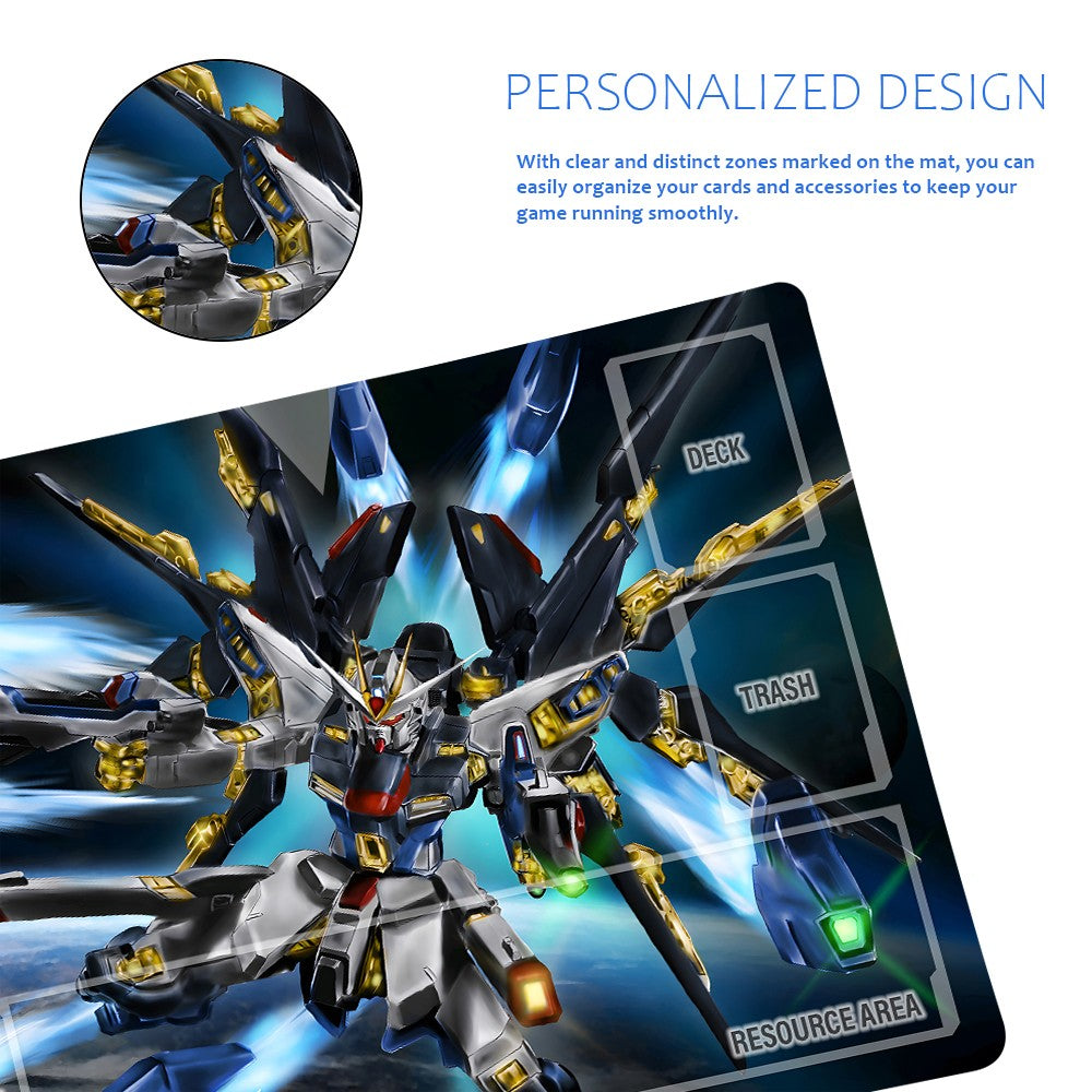 GCG Playmat Suitable for Gundam,includes Storage Bag,24 x 14 inches (GD5101422)