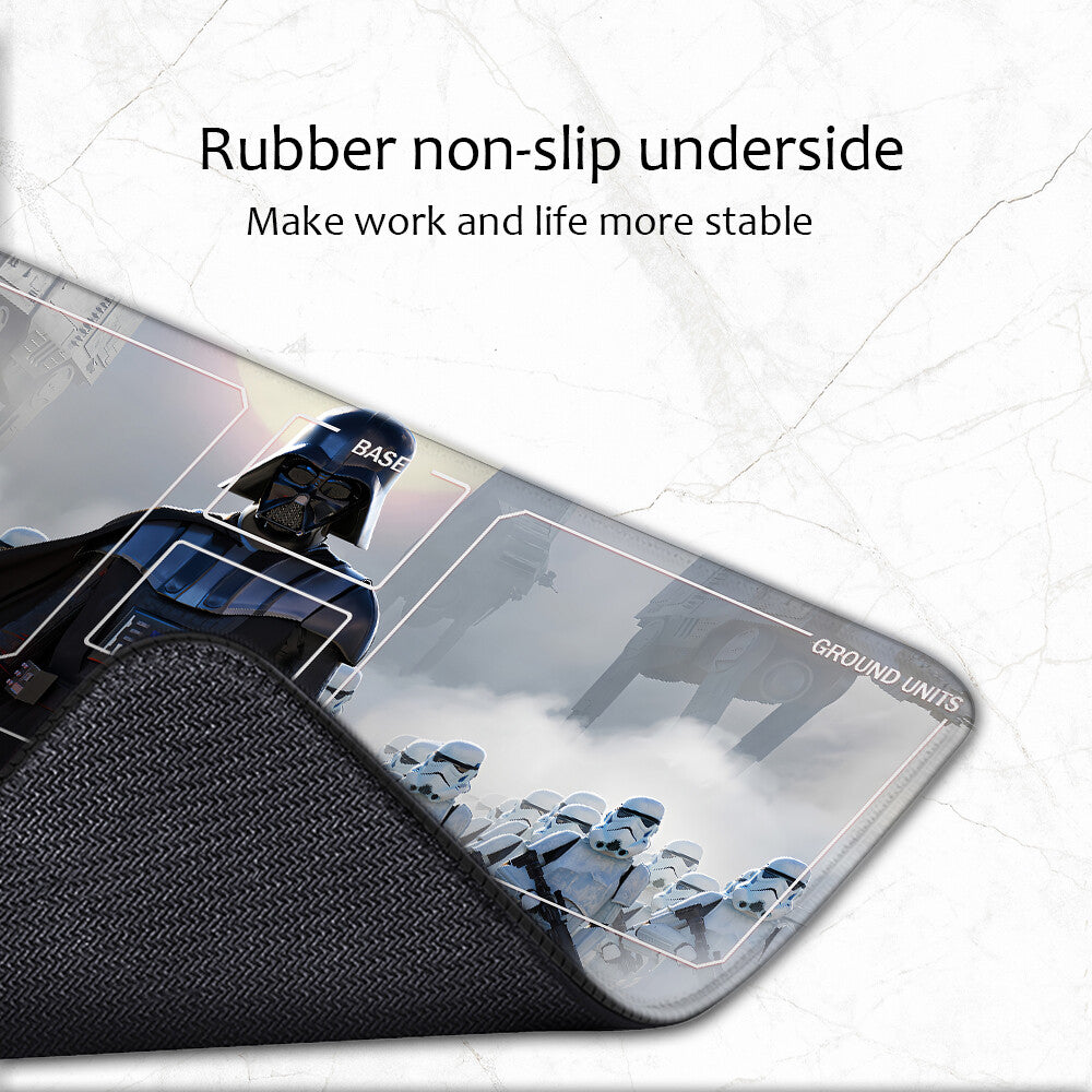 Star Wars Unlimited Playmat Stitched Edge Free Storage Bag Size 24X14IN Protective Mat star18
