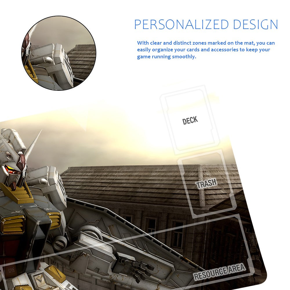 GCG Playmat Suitable for Gundam, includes Storage Bag, 24 x 14 inches (45529)