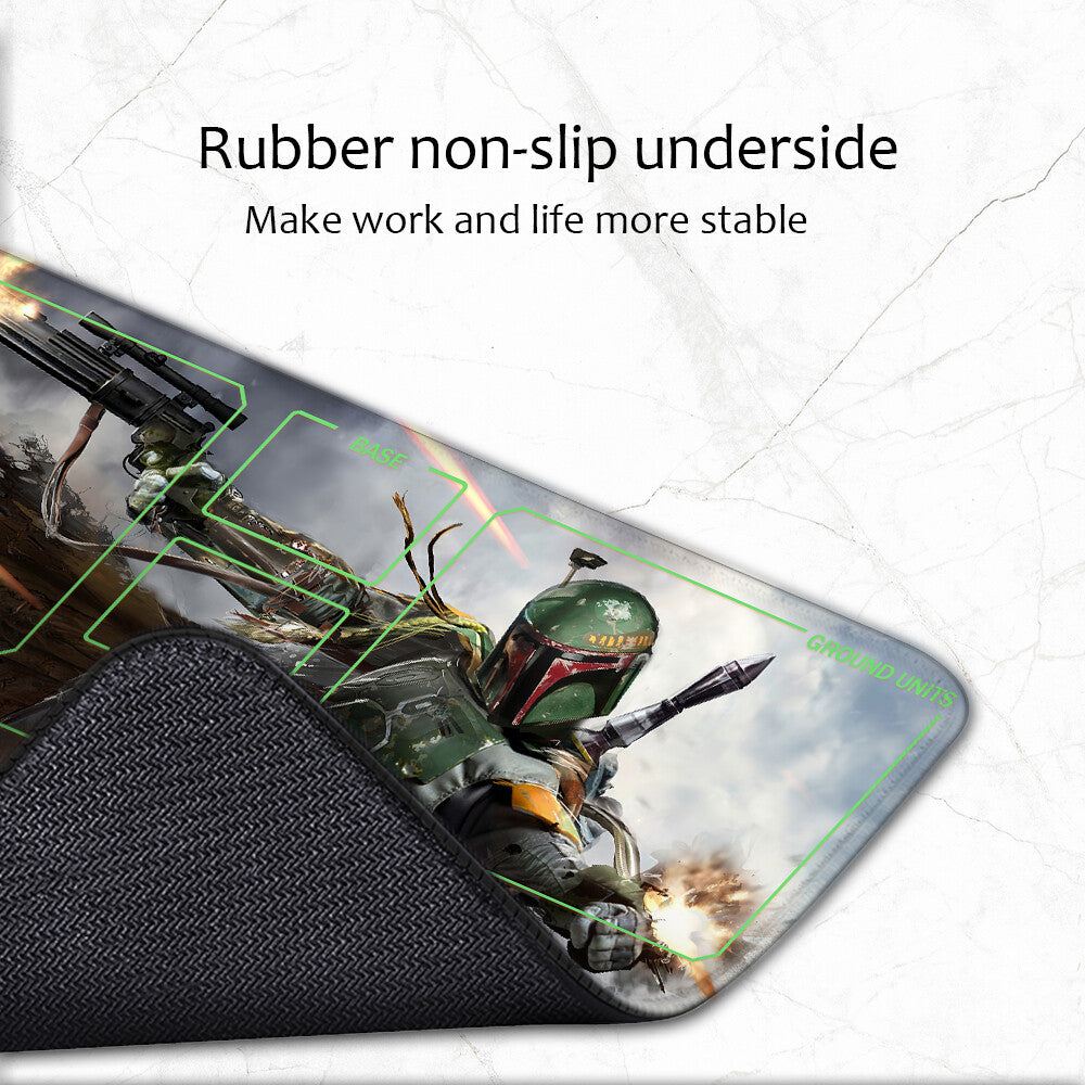 Star Wars Unlimited Playmat Stitched Edge Free Storage Bag Size 24X14IN Protective Mat star22