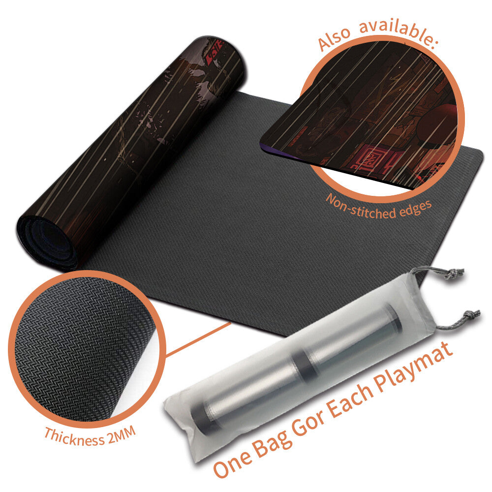 SWAMP -Board Game MTG Playmat Mouse pad Playmat of MTG TCG CCG Stitched Edge