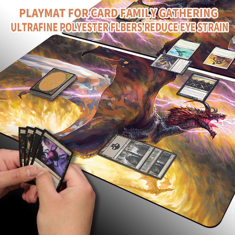 STORMSCALE SCION - Magic The Gathering MTG Playmat TCG CCG MTG Playmat Stitched Edge