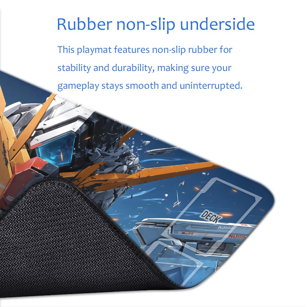 GCG Playmat Suitable for Gundam, includes Storage Bag, 24 x 14 inches (1395504)