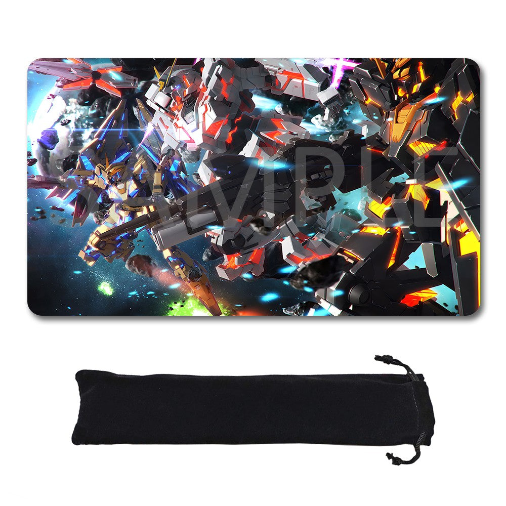 GCG Playmat Suitable for Gundam, includes Storage Bag,24 x 14 inches (GD5101413)