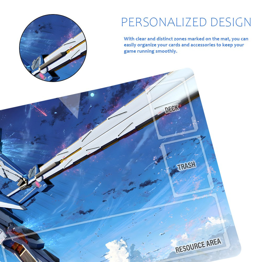 GCG Playmat Suitable for Gundam,includes Storage Bag,24 x 14 inches (GD5101412)