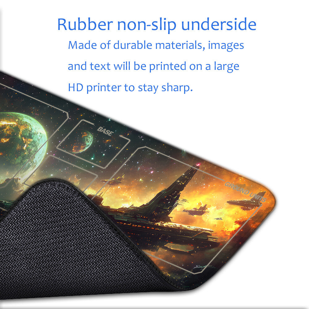 Star Wars Unlimited Playmat Stitched Edge Protective Mat Free Storage Bag Size 24X14IN 2408732