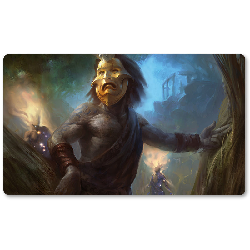 Tabulludo Ekstercentra- DAXOS, LA REVENITA -MTG Ludmatoj Grandeco 23.6X13.7in Ludaj matoj Kongruaj por TCG RPG CCG-Komerca Kartludo