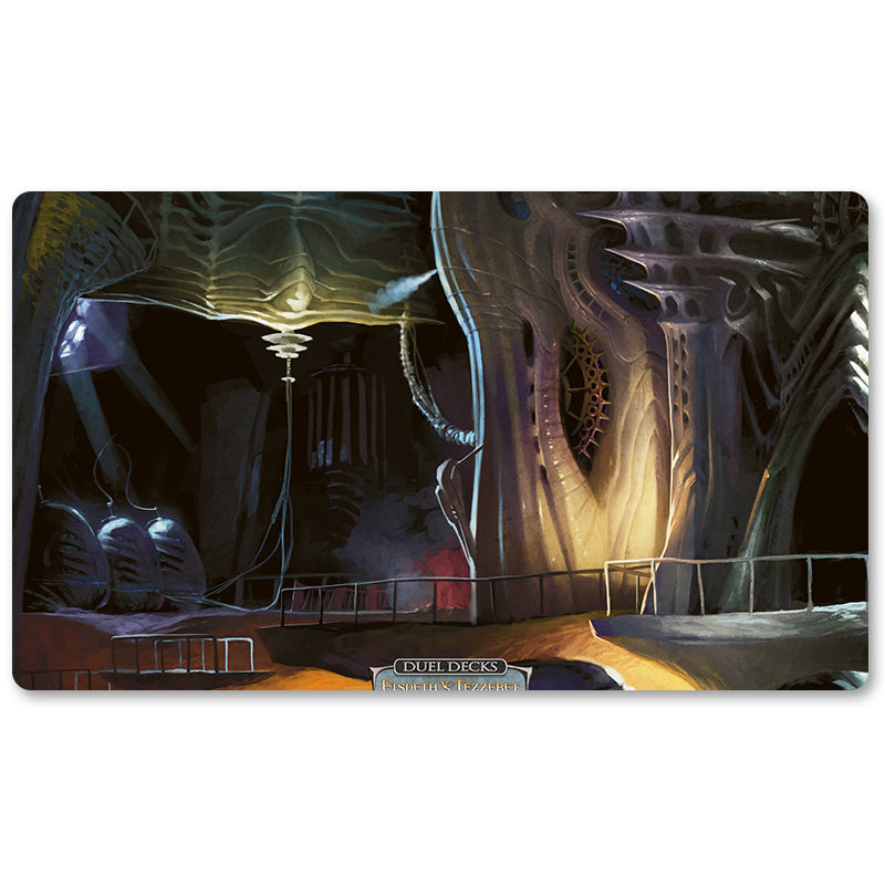 Peripheriegerät für Brettspiele – Mishras Factory – MTG-Spielmattengröße: 59,9 x 34,9 cm. Spielmatten, kompatibel mit TCG, RPG, CCG, Sammelkartenspiel