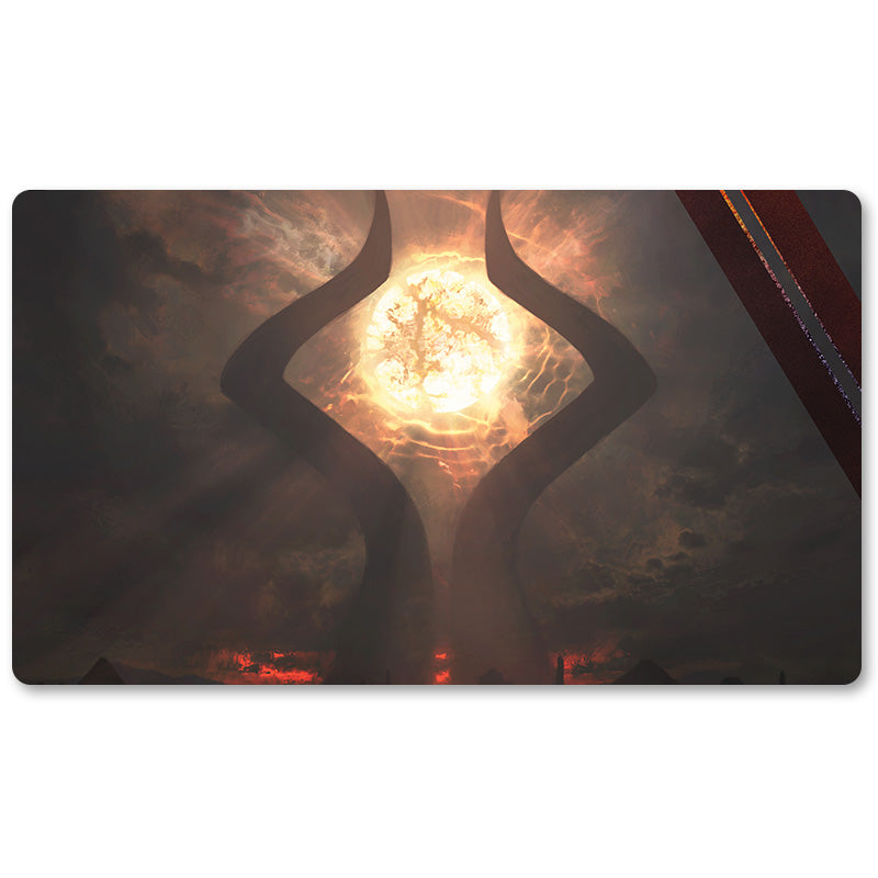 Board Game Peripheral- Overwhelming Splendor -MTG Playmat Size 23.6X13.7in Play mats Compatible for TCG RPG CCG Trading Card Game