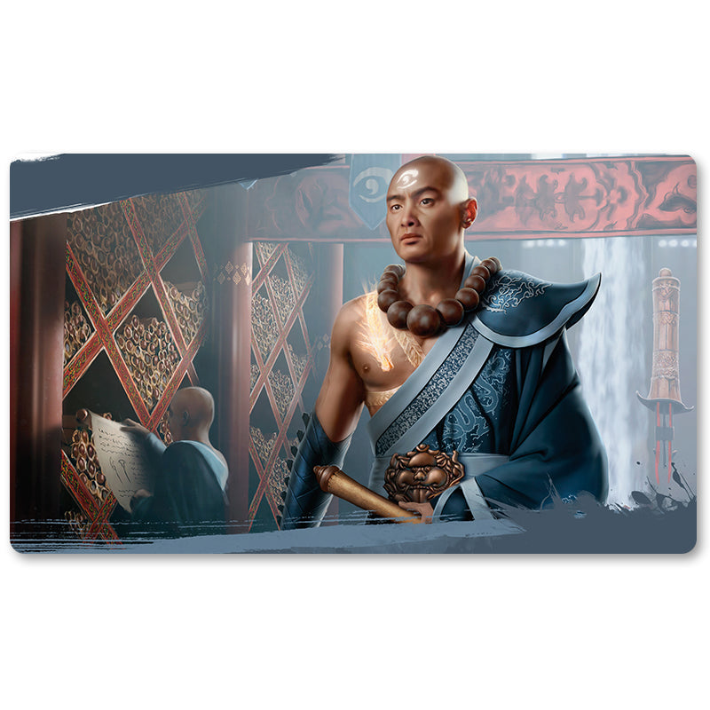 Tabulludo Ekstercentra - Shu Yun, La Silenta Tempesto-MTG Ludmato Grandeco 23.6X13.7in Ludaj matoj Kongrua por TCG RPG CCG Komerca Kartludo