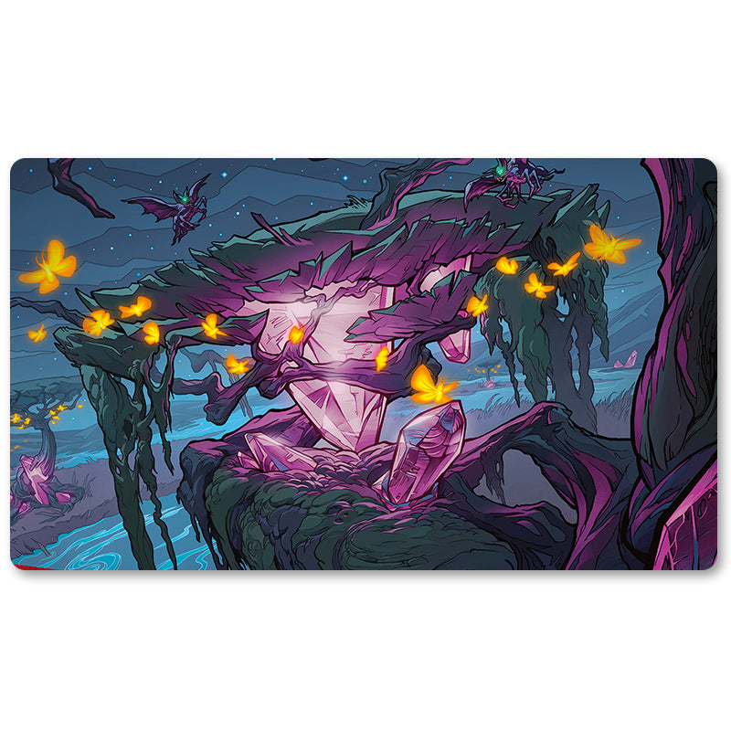 Peripheriegerät für Brettspiele – INDATHA TRIOME – MTG-Spielmatte, Größe 59,9 x 34,9 cm. Spielmatten, kompatibel mit TCG, RPG, CCG, Sammelkartenspiel