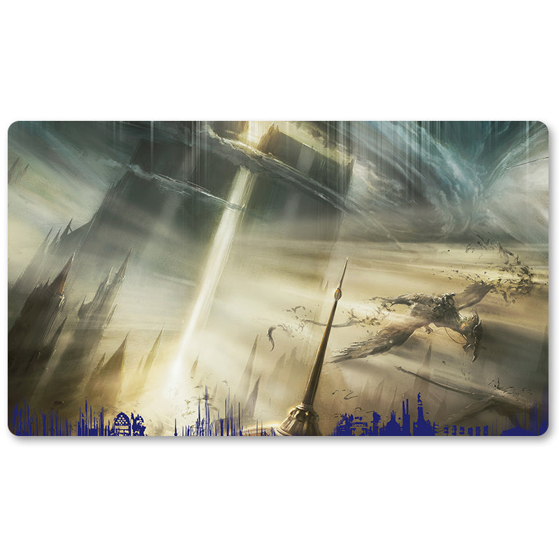 Magic The Gathering Peripheral- Playmat - Supreme Verdict -MTG Playmat Size 23.6X13.7in Play mats Compatible for TCG RPG CCG Trading Card Game