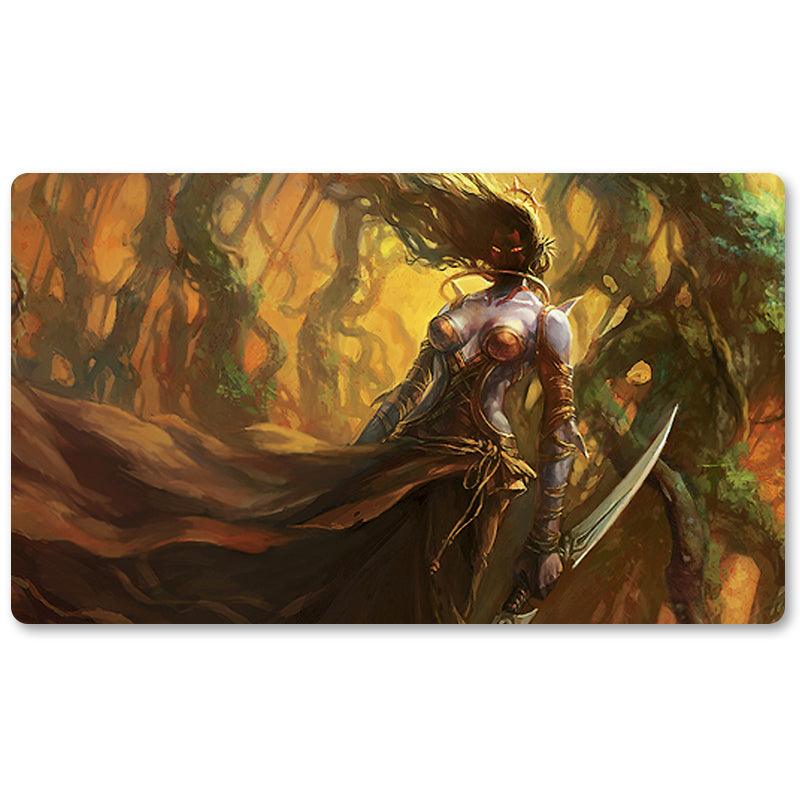 Board Game Peripheral- Nirkana Cutthroat -MTG Playmat Size 23.6X13.7in Play mats Compatible for TCG RPG CCG Trading Card Game