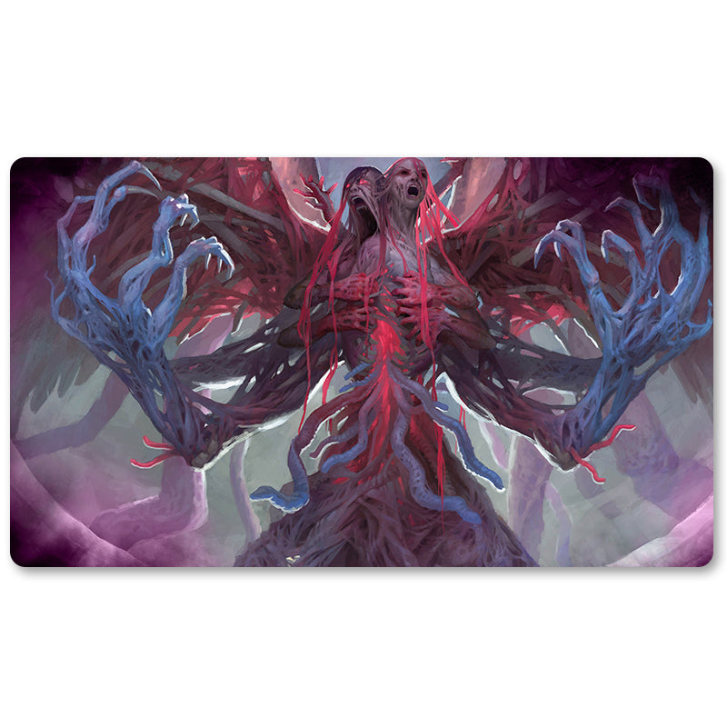 Tabulludo Ekstercentra- BRISELA, VOĈO DE KOŜMAROJ -MTG Ludmaeto Grandeco 23.6X13.7in Ludaj matoj Kongrua por TCG RPG CCG Komerckartludo
