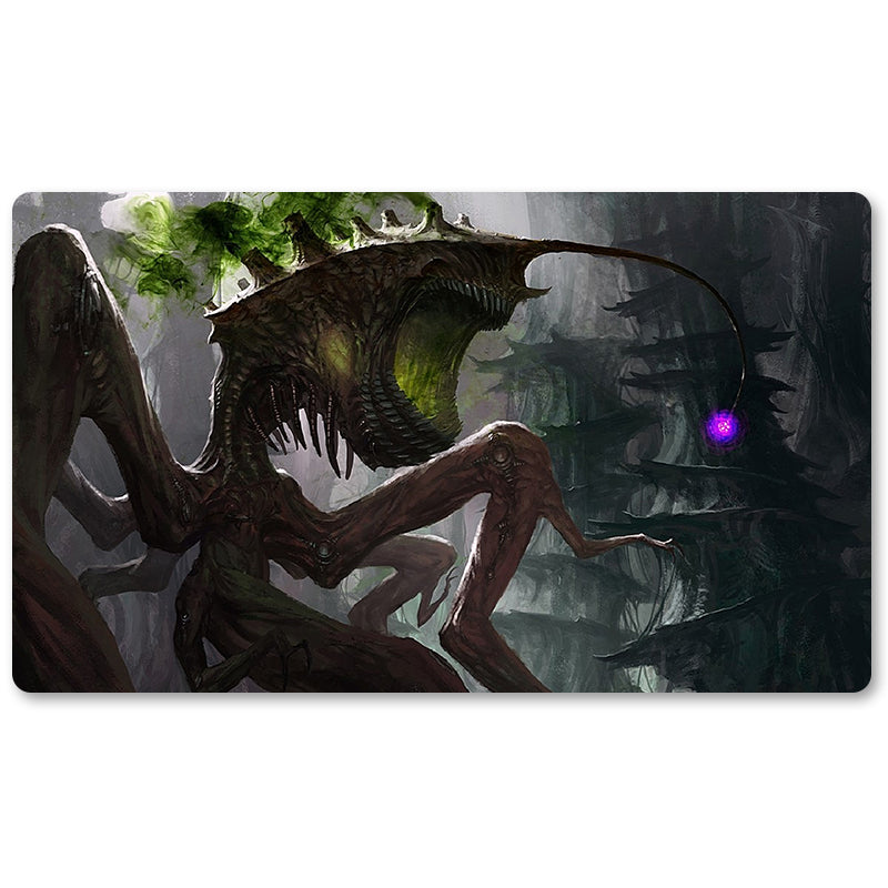 Tabulludo Ekstercentra - Tangle Angler -MTG Playmat Grandeco 23.6X13.7in Ludaj matoj Kongruaj por TCG RPG CCG Komerckartludo