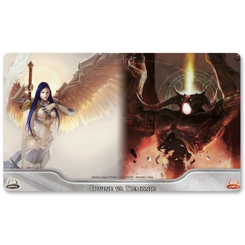 Tabulludo Ekstercentra - Requiem Angel-MTG Playmat Grandeco 23.6X13.7in Ludaj matoj Kongruaj por TCG RPG CCG Komerckartludo