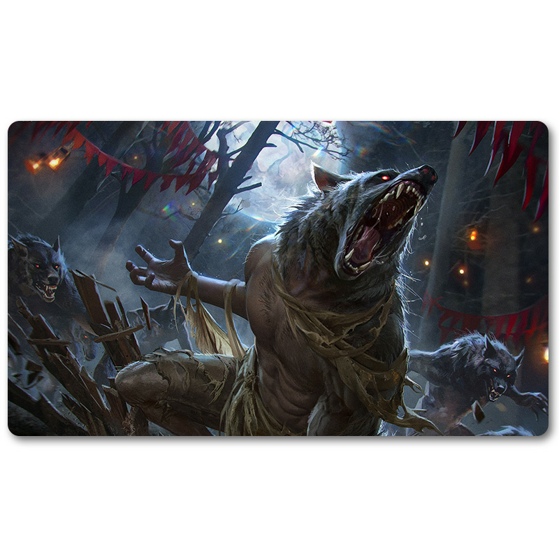 Tabulludo Ekstercentraj- DISPONIBLES NUN -MTG Ludmat Grandeco 23.6X13.7in Ludaj matoj Kongruaj por TCG RPG CCG Komerckartludo
