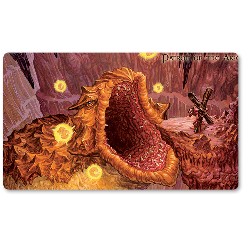 Tabulludo Ekstercentra - Patrono de la Akki -MTG Playmat Grandeco 23.6X13.7in Ludaj matoj Kongrua por TCG RPG CCG Komerckartludo