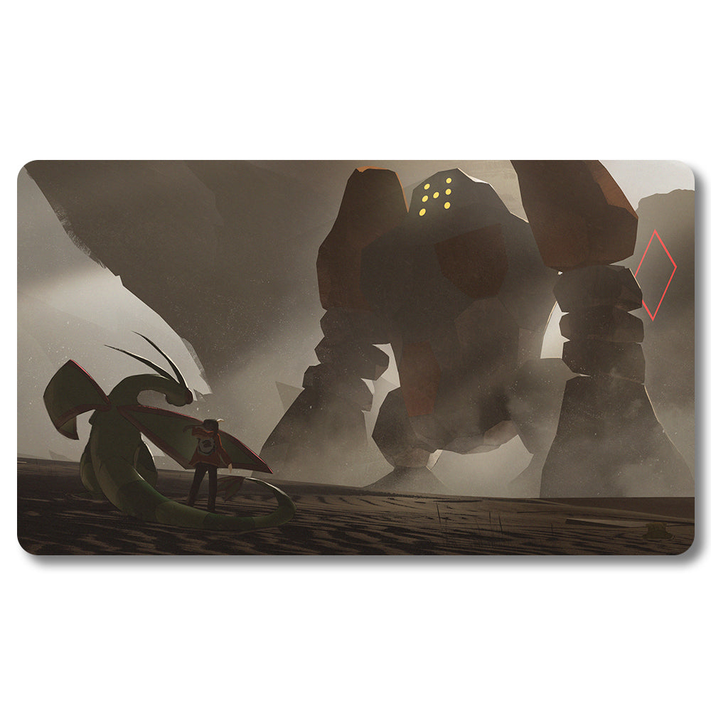 Tabulludo Ekstercentra - 1074002- Pokemon Playmat Grandeco 23.6X13.7in Ludaj matoj Kongrua por TCG MTG RPG CCG Komerckartludo