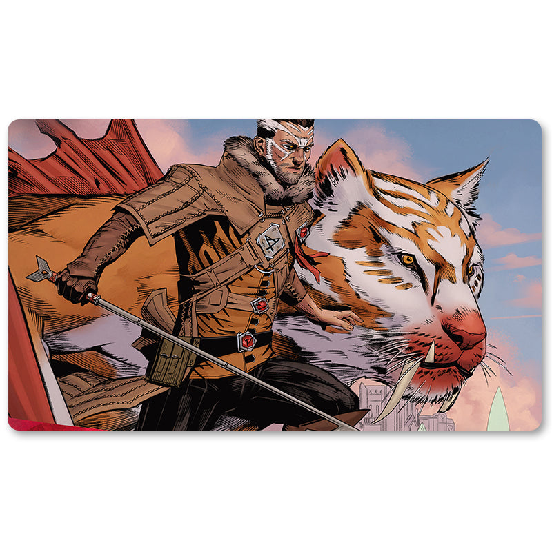 Magic The Gathering Peripheral- LUKKA, COPPERCOAT OUTCAST -MTG Playmat Size 23.6X13.7in Play mats Compatible for TCG RPG CCG Trading Card Game