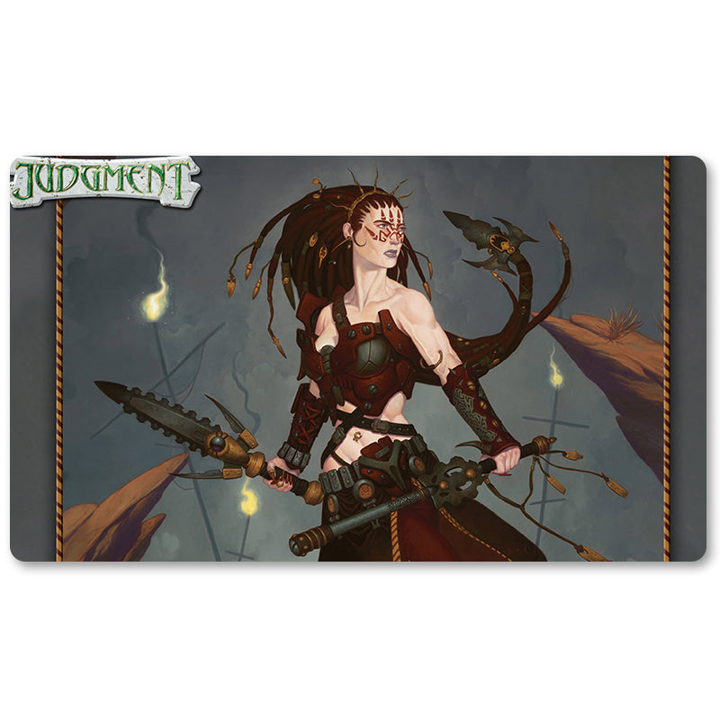 Brettspiel-Peripheriegerät – Jeska, Warrior Adept – MTG-Spielmattengröße: 59,9 x 34,9 cm. Spielmatten, kompatibel mit TCG, RPG, CCG, Sammelkartenspiel