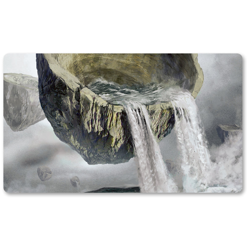 Magic The Gathering Peripheral- Island -MTG Playmat Size 23.6X13.7in Play mats Compatible for TCG RPG CCG Trading Card Game