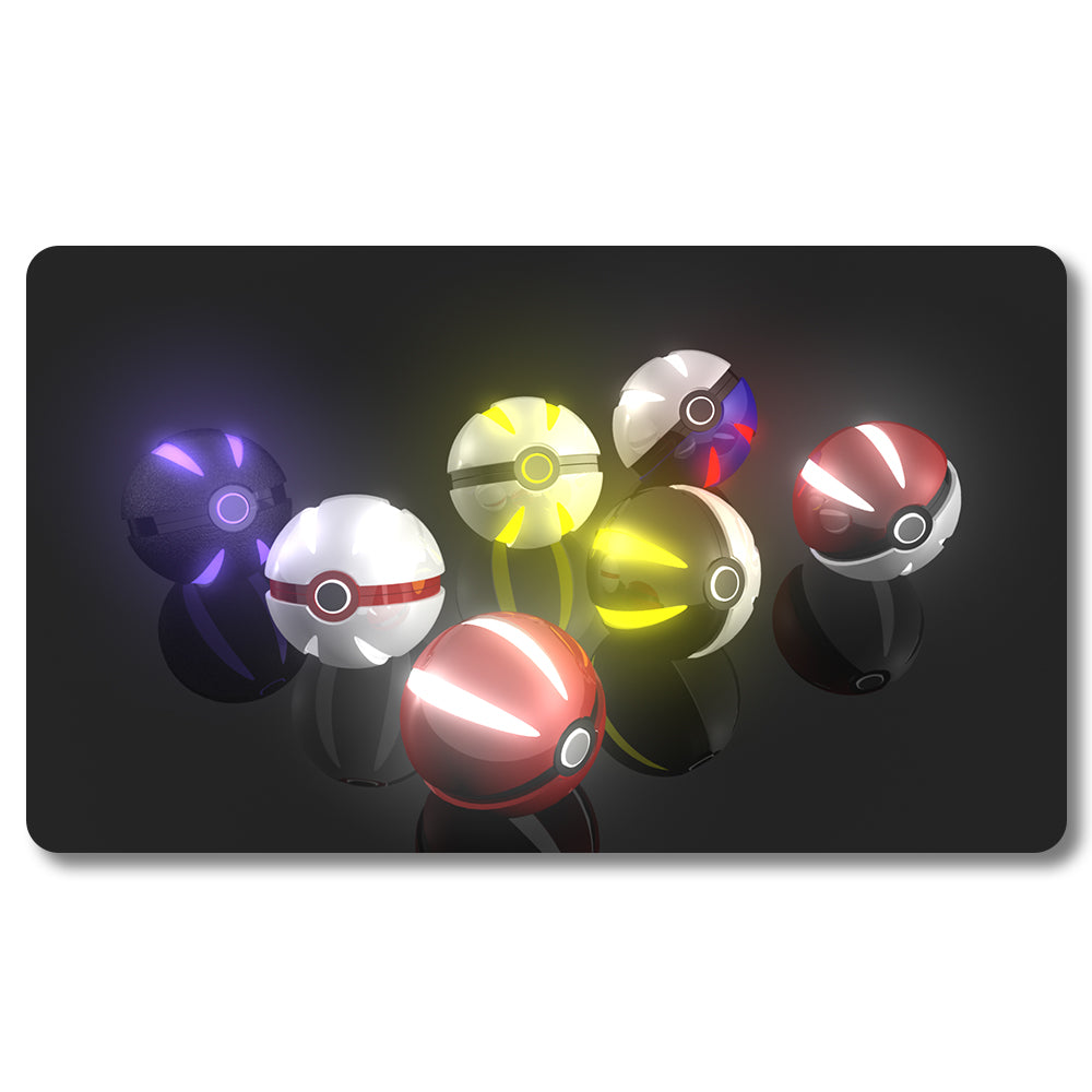 Brettspiel-Peripheriegerät – 395682 – Pokemon-Spielmatte, Größe 59,9 x 34,9 cm. Spielmatten, kompatibel mit TCG, MTG, RPG, CCG, Sammelkartenspiel