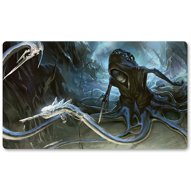 Magic The Gathering Peripheral- Phyrexian-Metamorph -MTG Playmat Size 23.6X13.7in Play mats Compatible for TCG RPG CCG Trading Card Game